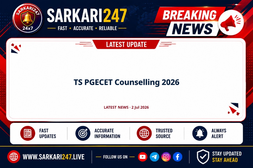 TS PGECET Counselling 2026